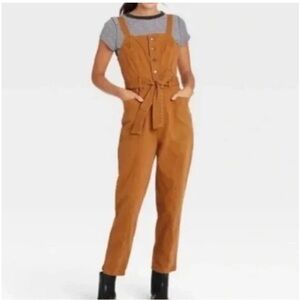 Universal Thread Brown Overall Jumpsuit